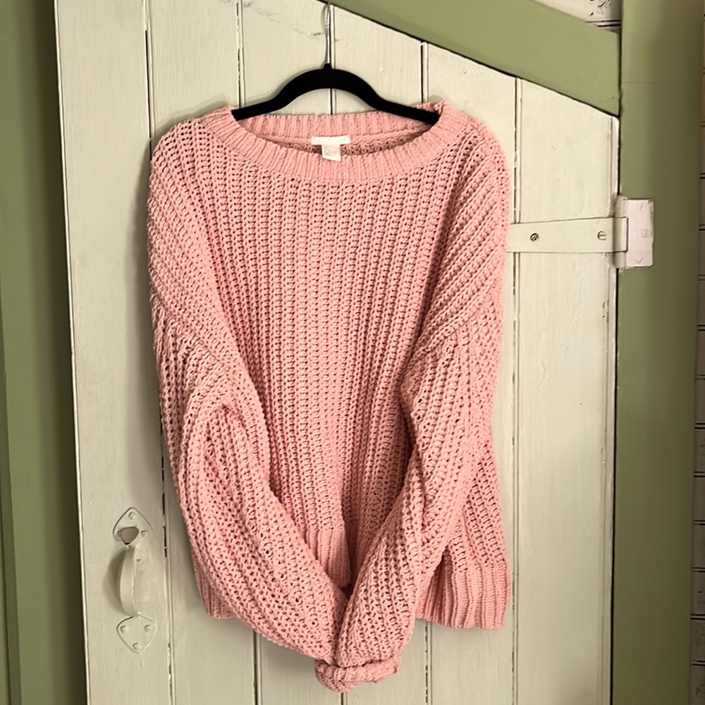 Extremely soft blush sweater
